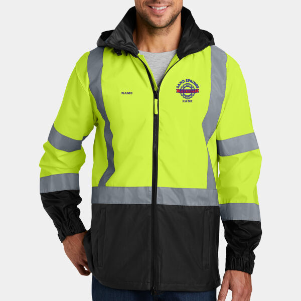 Sand Springs - Cornerstone Class 3 Safety Windbreaker Thumbnail