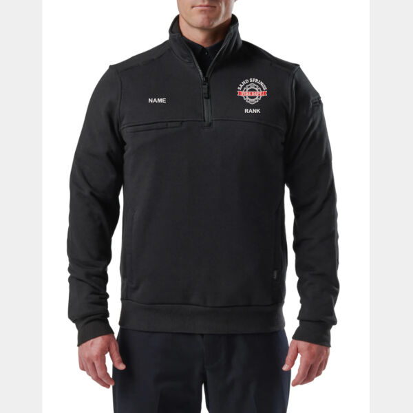 Sand Springs - Administration 5.11 Job Shirt 1/4 zip Thumbnail